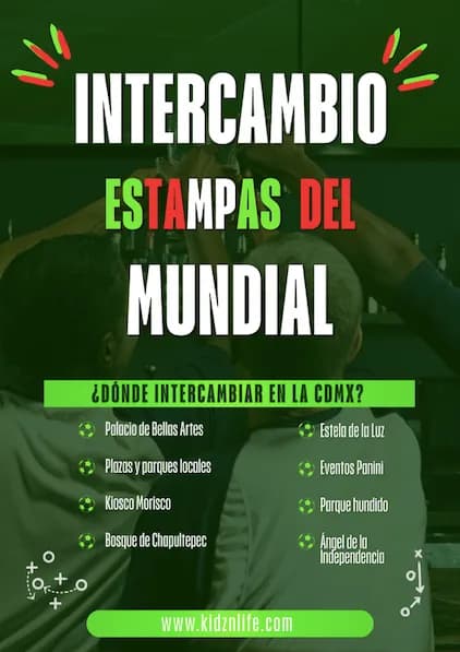¿Ya estás haciendo tu álbum del Mundial en la CDMX? ⚽📖